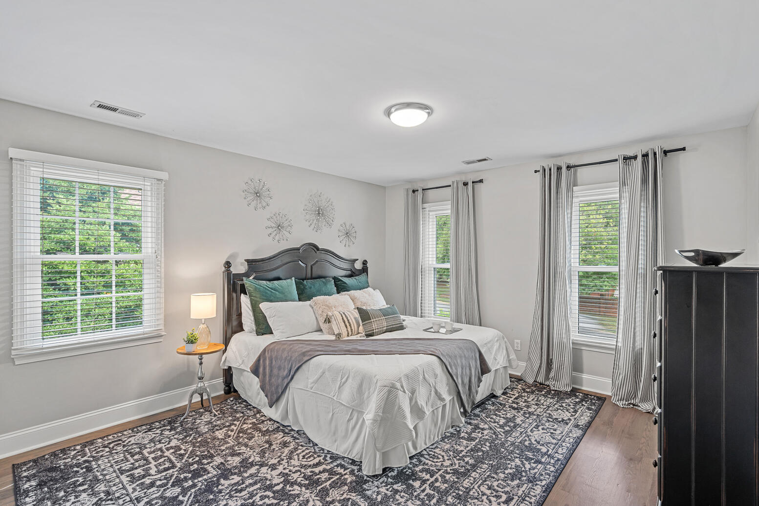 Huntersville NC home for sale with extra‑large bedroom ideal for shared or guest use.